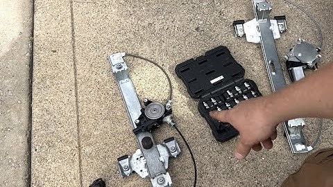 Ford F-150 2004-2008 Extended Cab, Replace Rear Window Actuator (012)