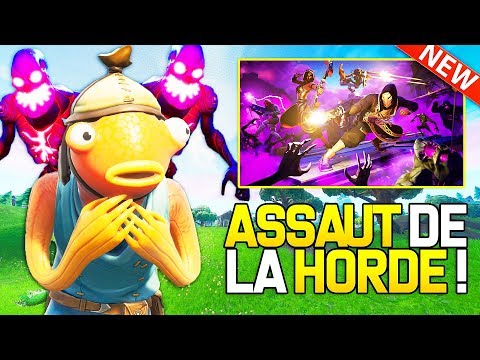 LE NOUVEAU MODE &rsquo;&rsquo;ASSAUT DE LA HORDE&rsquo;&rsquo; EST ENFIN ARRIVÉ SUR FORTNITE !