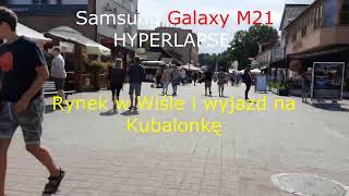 Atrakcje w Wiśle - wyjazd ciuchcią na Kubalonkę  - Samsung Galaxy M21 hyperlapse