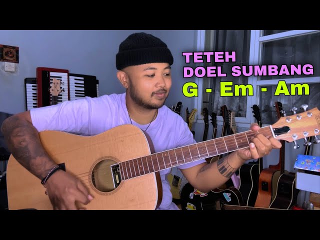 Chord Gampang Genjrengan Reggae (Teteh - Doel Sumbang) Tutorial Gitar Pemulang class=