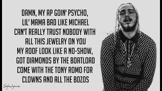 Psycho - Post Malone ft. Ty Dolla $ign (Lyrics) 🎵