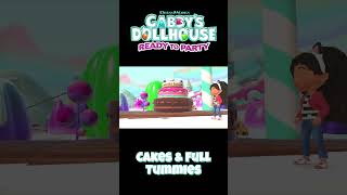 Cakes & Full Tummies 🤤😋🍰🎂🐱#incinercatgames #gabbysdollhousereadytoparty#outrightgames