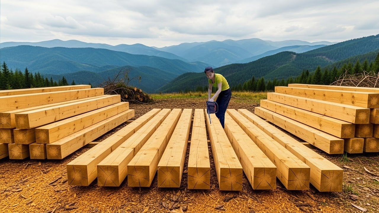 Steel Hands, Fire Heart: The Girl who Built her Dream House out of Raw Wood