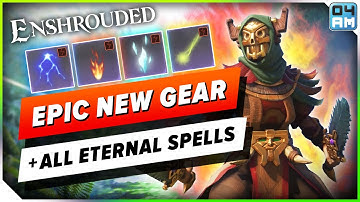 EPIC NEW Bloodfeather Set & Eternal Spell Locations Guide! Enshrouded Wake of Water