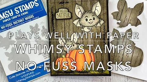 Whimsy Stamps No Fuss Instant Masks