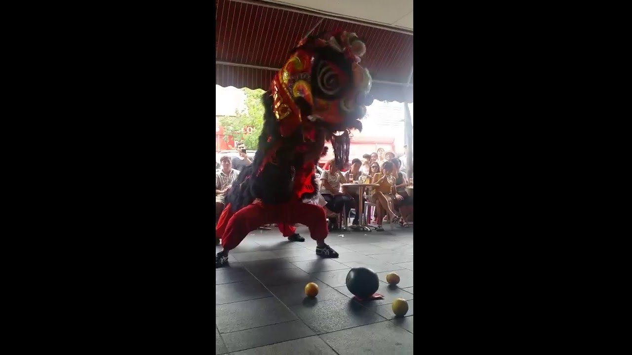 Lion Dancing 2016 Watermelon Routine #2
