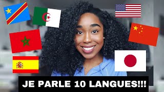 JE PARLE 10 LANGUES AVEC VOUS (avec sous-titres) | FRENCH GIRL SPEAKS 10 LANGUAGES (with subtitles)