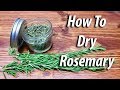 How To Dry Rosemary (2019) Four Different Ways!