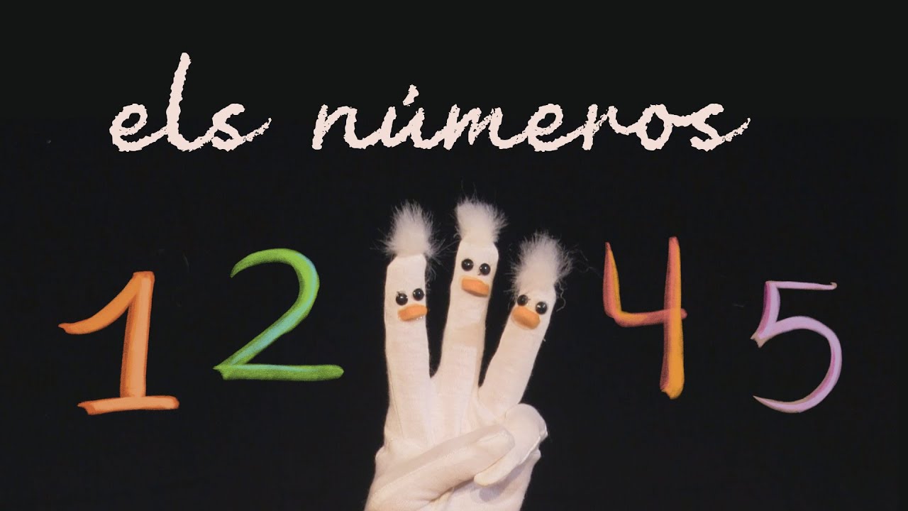 Titelles Pamipipa▫️ELS NÚMEROS 1️⃣2️⃣3️⃣4️⃣5️⃣ Cinc cançons per comptar amb els dits