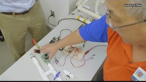 UF engineers create low-cost ventilator made with supplies from Home Depot, and it works