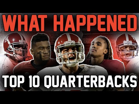 What Happened to the TOP 10 Alabama QBs EVER? (Where Are They Now?)