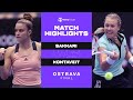 Maria Sakkari vs. Anett Kontaveit | 2021 Ostrava Final | WTA Match Highlights