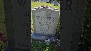 Walk With Me To The Grave Of Blues Legend Johnny Winter | The Tombstone Tourist #shorts