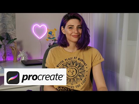 სახატავი პლანშეტის და Procreate განხილვა