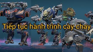 War robot | Chơi acc mới cày chay và acc đã cày chay được 1 năm xem có gì khác biệt 🤣