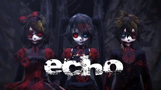 [Happy Halloween MMD] Echo - Gothic Miku & Rin & Len Resimi