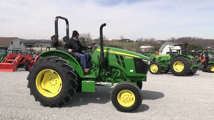 2022 John Deere 5045E Open Station Tractor! New Condition! For Sale by Mast Tractor Sales
