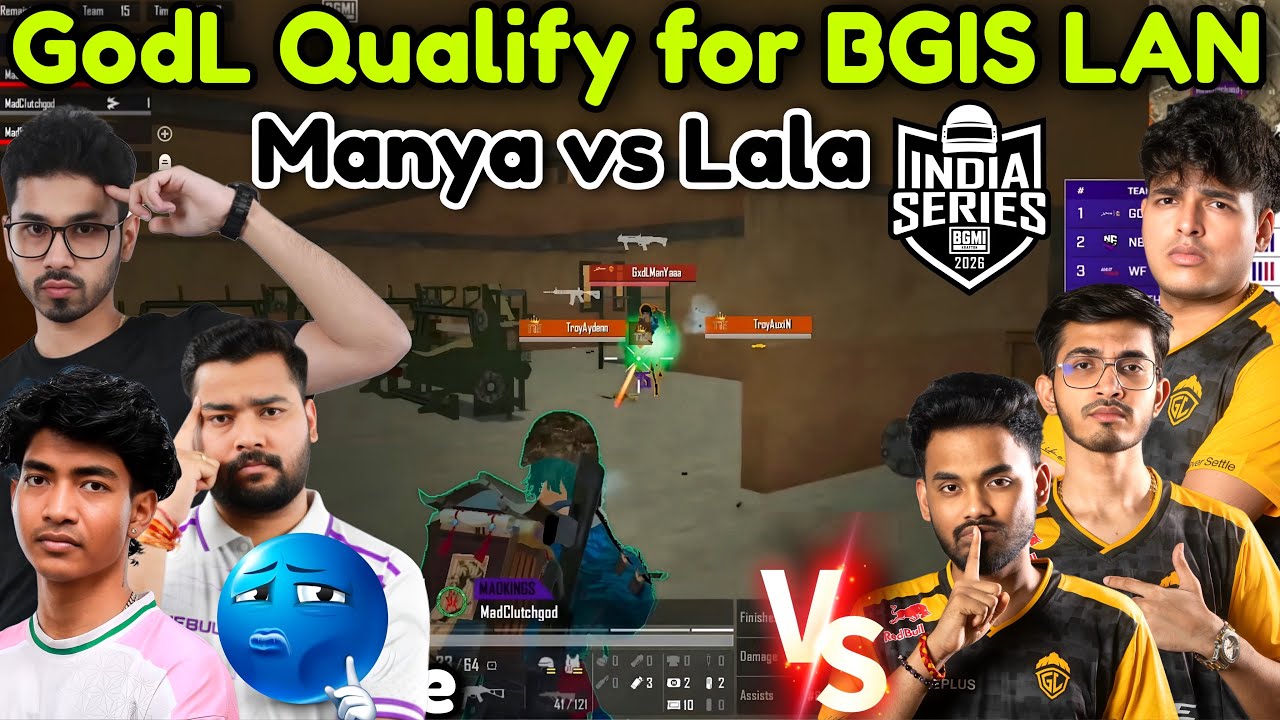 Godlike Qualified for BGIS Final🏆 Clutchgod vs Spower🥶 Back 2 Back ...