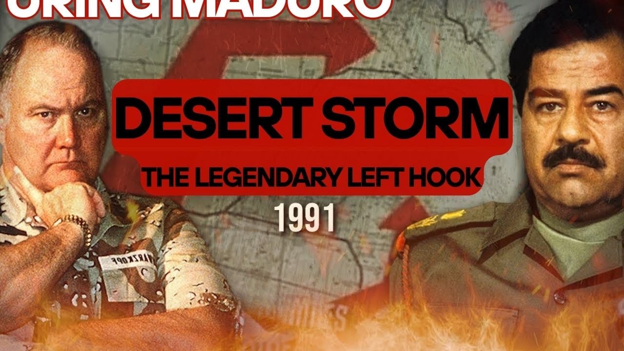 Schwarzkopf Crushed Saddam’s Massive Army In 4 Days! – Desert Storm’s Legendary Left Hook