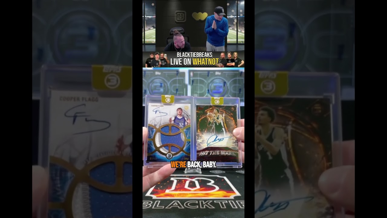 🚨 WHO IS IT?! 👀 pulled by Alex out of 2025 Topps THREE Basketball LIVE on Whatnot 🔥🔥🔥🔥🔥