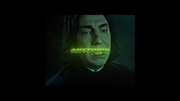 Thumbnail of "ALWAYS" - Severus Snape - Harry Potter and the Deathly Hallows Part 2 Edit | Narvent Memory Reboot