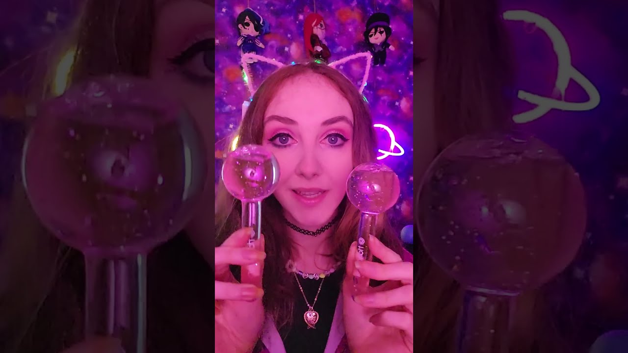 ASMR Glass Orbs #Shorts