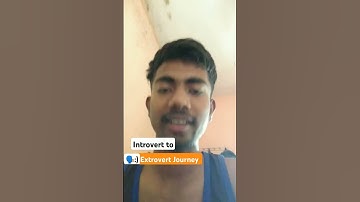 From Introvert to Extrovert | My Real Life Transformation Story🗣️:) #shorts #transformation