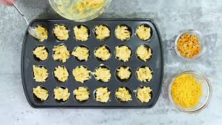 Mac & Cheese Bites | Back To School