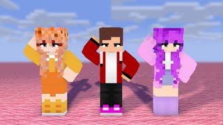 TOCA TOCA APHMAU FRIENDS COUPLE MIA, MAIZEN, ZOEY - MINECRAFT ANIMATION #shorts