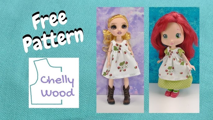 Free Doll Clothes Patterns: Rainbow High Doll Sun Dress - YouTube free-doll-clothes-patterns-rainbow-high-doll-sun-dress-youtube