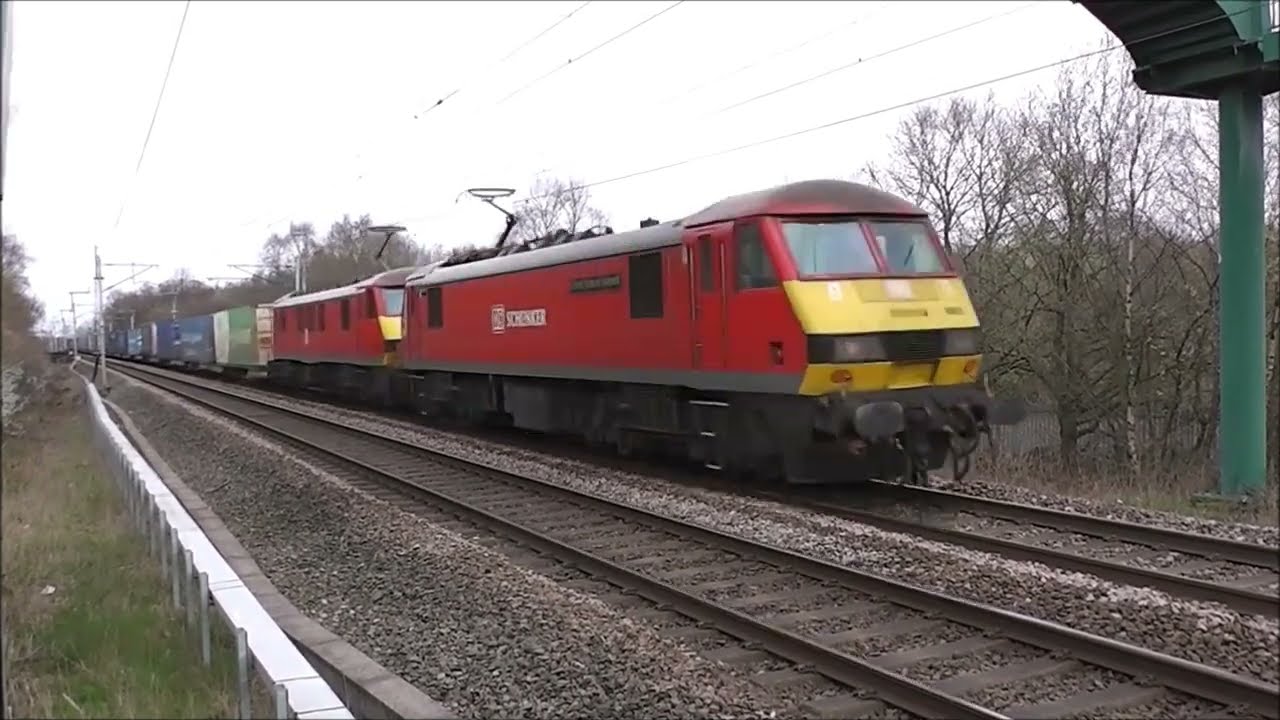 DB & Freightliner Class 90's part 1