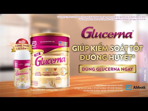 Video MỆT MỎI VÌ ĐƯỜNG HUYẾT KHÔNG ỔN ĐỊNH? GLUCERNA GIÚP... - youtube