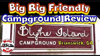 🚍 Big Rig Friendly Campground ⛺ Blythe Island Campground Review, Brunswick, GA screenshot 1