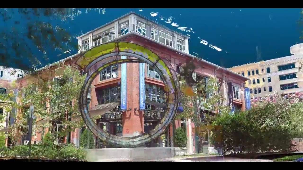 Point Cloud Flythrough: Interior, Exterior, and Aerial