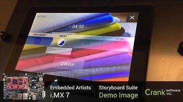 Embedded Artists i.MX7 and Storyboard | Crank Software Sample GUI Demo