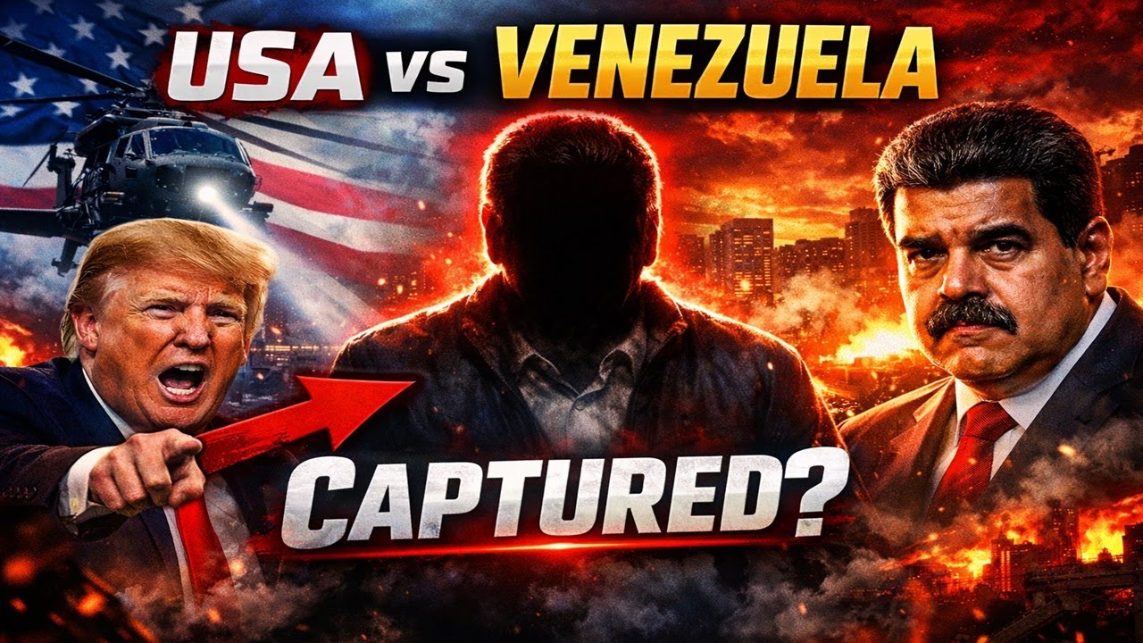 USA vs 🇻🇪 Venezuela 😱 | Trump’s SECRET Mission — President CAPTURED? 🚁