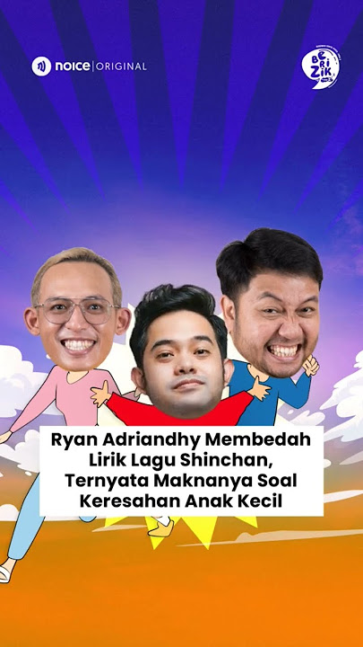 Makna lirik lagu shinchan 🤣🤣