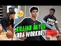 French NBA Prospect Killian Hayes Is TOO SMOOTH! FULL WORKOUT With Former NBA Player Will Bynum! 🔥
