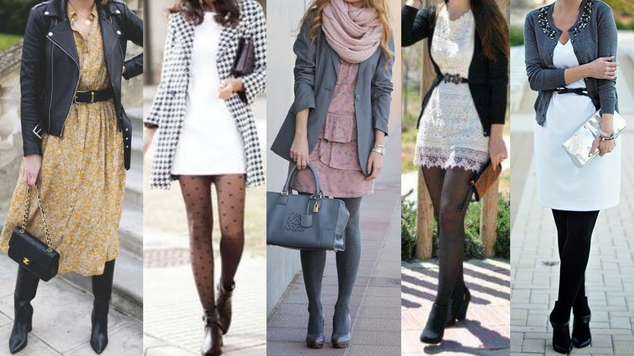 Vestidos de invierno de mujer: ¿cómo crear el look ideal para el frío con  un vestido?