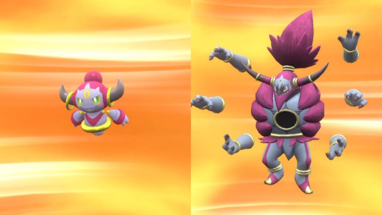 ポケモンSV】いましめられしフーパ・ときはなたれしフーパ フォルム