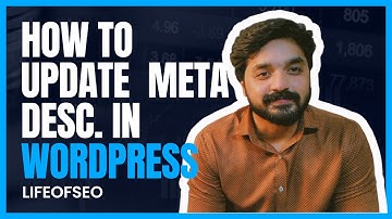 How to Update the Meta Description in Wordpress | LIFEOFSEO