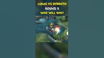 MLBB - LUKAS VS DYRROTH - ROUND 5 - WHO WILL WIN? #shorts