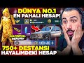 $9.999.999 RP NO.1 DÜNYA&#39;NIN EN PAHALI HESABI! 750 DESTANSI TÜM NADİR SETLER VAR! | PUBG MOBILE