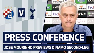 “I don’t feel it’s game over” | Jose Mourinho previews second leg against Dinamo Zagreb