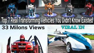 7 Real Transforming Vehicles You Didn't Know Existed