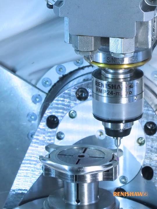 Machine tool probe for micro-machining