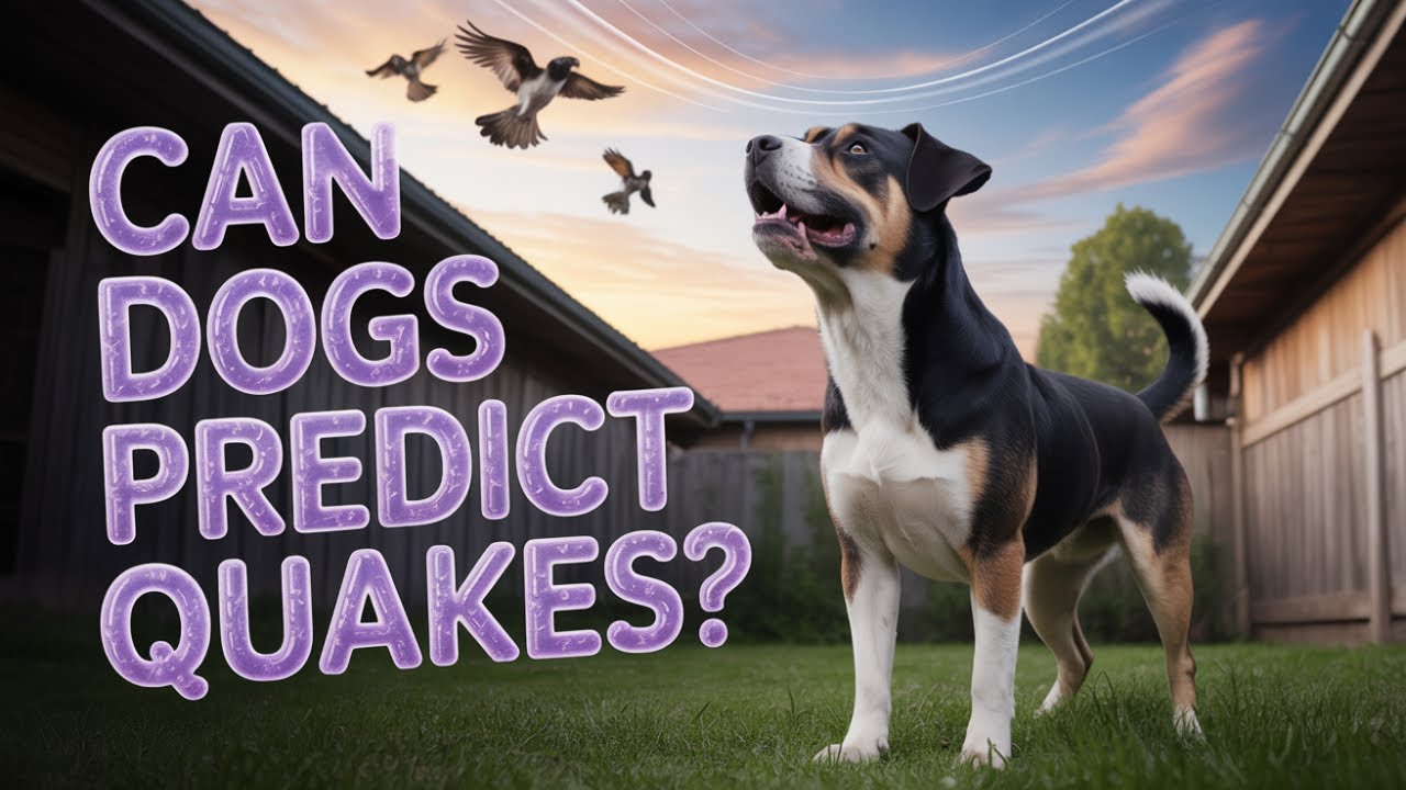 Why Dogs Bark Before Earthquakes Happen