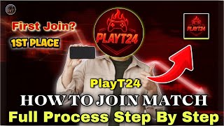 How to Join Matches on PlayT24? Full Step-by-Step Process 2026 | First Match Guide #playt24 screenshot 5