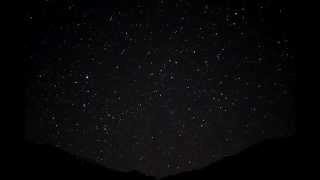 Night timelapse mountains with NIKON D5000 1080p HD