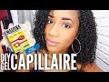 DIY : Gel Capillaire avec la farine de Maïzena (Facile) + Demo